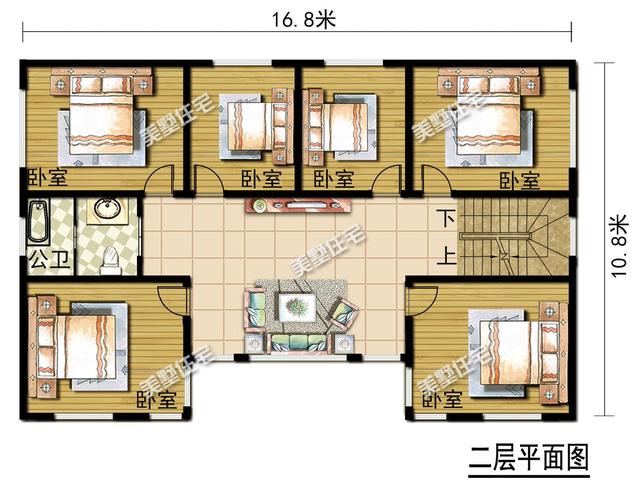 三层中式别墅,建一款包你不后悔 -农村房屋__自