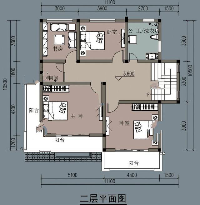 今天介绍给大家的这个自建的两层农村别墅非常简单实用即使主人长时间